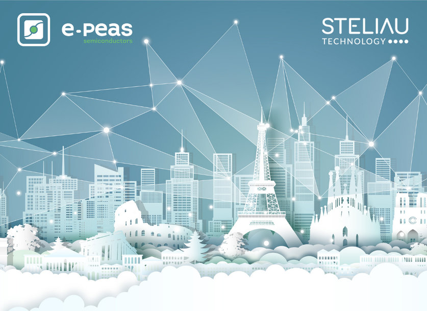 E-PEAS & STELIAU TECHNOLOGY ANNUNCIANO LA PARTNERSHIP PER PROMUOVERE COMPONENTI DI RACCOLTA DELL'ENERGIA